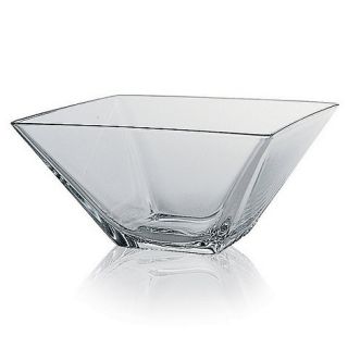 Ego by Vetri Delle Venezie Glass square serving bowl