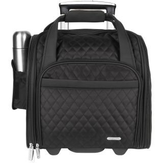 Travelon Wheeled Underseat Carry On with Back Up Bag