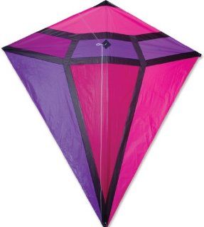 Premier 15511 65 Inch Diamond Kite with Fiberglass Unless Specified Frame, Ruby : Wind Sculptures : Patio, Lawn & Garden