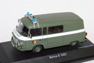 barkas B1000 B 1000 MilitRStreife Ddr Polizei Grn 1/43 Schuco Modell Auto Modellauto: Spielzeug