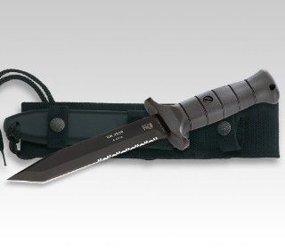 Eickhorn Kampfmesser KM 2000, Stahl 440 A, GFK Polyamid,, Kunststoff/Nylon Scheide: Küche & Haushalt