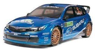 TAMIYA 300058426   Subaru Impreza WRC 2008 TT01E, 1:10, ferngesteuertes Onroad Fahrzeug, Elektromotor, Bausatz: Spielzeug