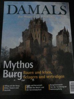 Damals  Das Magazin fr Geschichte 7/ 2010 "Mythos Burg  Bauen und leben, belagern und verteidigen" u.v.m.: Konradin: Bücher