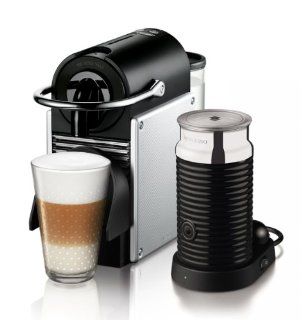 DeLonghi EN 125.SAE Nespresso Pixie Electric Aluminium mit Aeroccino3: Küche & Haushalt