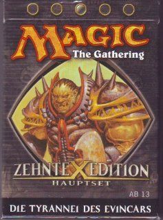 Magic   Zehnte Edition Hauptset   Themendeck   Die Tyrannei des Evincars   Deutsch: Spielzeug