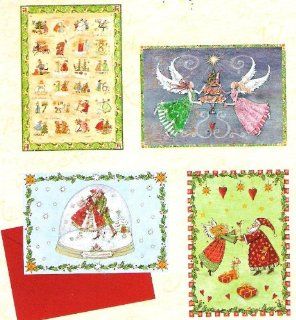24 Trchen bis Weihnachten: Mini Adventskalender Sortiment 4 x 6 Ex.: Anna de Riese: Bücher