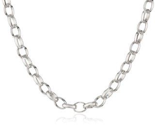 Engelsrufer Damen Halskette 925 Sterling Silber rhodiniert 50 cm ERN 50 A: Schmuck