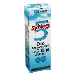 SYNEO 5 Deo Antitranspirant Spray, 30 ml: Drogerie & Körperpflege