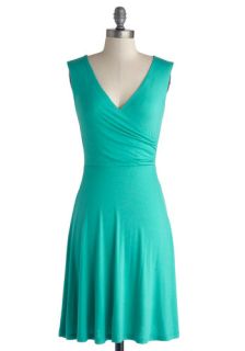 Cheers to You Dress in Turquoise  Mod Retro Vintage Dresses