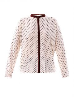 Foulard print silk blouse  Vanessa Bruno Athé  MATCHESFASHIO