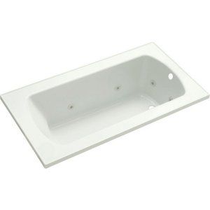 Sterling 76261120 H 0 White Lawson  60 x 32 Whirlpool Bath with Heat
