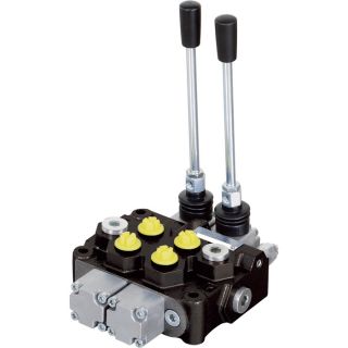 NorTrac Monoblock Hydraulic Control Valve — 12 GPM, 2 Spool  Control Valves