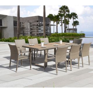 Borealis Chevalier 9 Piece Dining Set by Borealis by Starsong