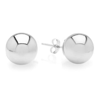 Pori Sterling Silver 7 mm Ball Stud Earrings   Shopping