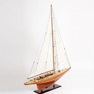 Old Modern Handicrafts Shamrock V Yacht Large Model Ship   15211861