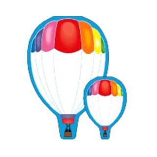 Hot Air Balloon Notepad by Shapes Etc.