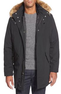 Cole Haan 3 in 1 Jacket with Faux Fur Trim