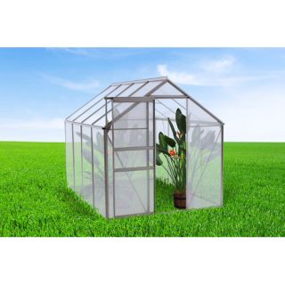 OGrow Lawn and Garden 6 Ft. W x 8 Ft. D Plastic Greenhouse