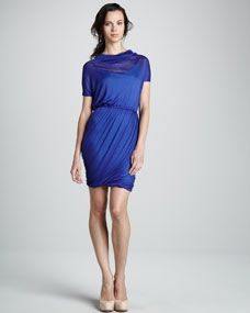 Tracy Reese Cowl Neck Jersey Dress