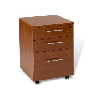 Jesper Office 3 drawer Cherry Mobile Pedestal   13904628  