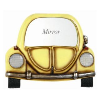 Yellow Car with Mirror   23L x 19H in.   Kids Mirrors