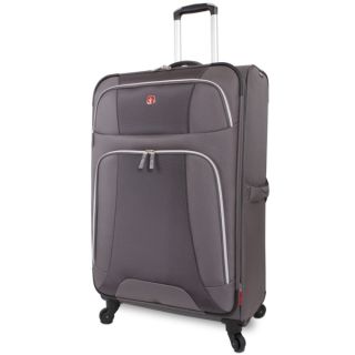Wenger Monte Leone Grey 20 inch Expandable Carry on Spinner Upright