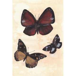 Mai Autumn Butterfly Study No.2 by Christine Lindstrom Framed Painting