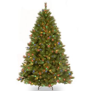 Winchester Pine Hinged 7.5 foot Tree with 500 Multi Lights UL