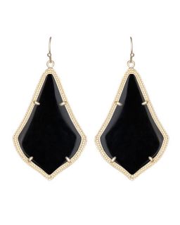 Kendra Scott Alexandra Earrings, Black