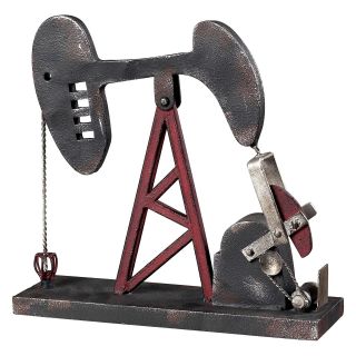 Elk Lighting 9H in. Oil Pump Accessory   Sculptures & Figurines