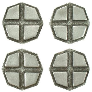 EliteTile Milton 1.2 x 1.2 Medallion Mosaic Pin Insert Wall Tile in