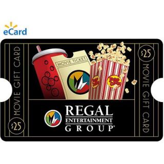 (Email Delivery) Regal Movie $25 eGift Card