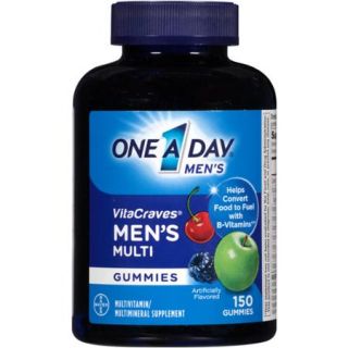 One A Day VitaCraves Men's Multivitamin/Multimineral Supplement Gummies, 150 count