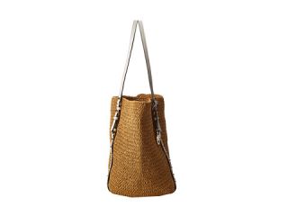 Michael Michael Kors Studded Straw Large Shopper Natural Van