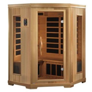 Better Life 3 Person Far Infrared Healthy Living Sauna with Chromotherapy and CD/Radio with MP3 connection BL 3356
