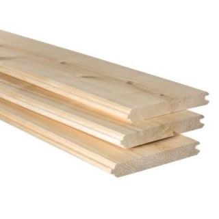 1 in. x 6 in. x 8 ft. Premium Tongue and Groove Cedar Board 784525