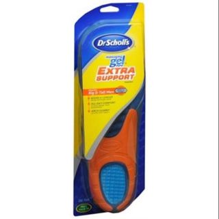 Dr. Scholl's Massaging Gel Extra Support Insoles, Men's Sizes 8 14 1 Pair (Pack of 3)