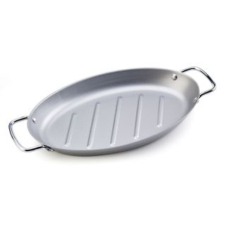 Bull Non Stick Oval Grill Pan   Grill Cooking Accessories
