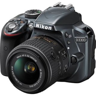 Nikon D3300 24.2 MP Digital SLR Camera with 18 55mm Lens