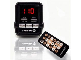 Soundfly SD WMA/MP3 Player Car Fm Transmitter for SD Card, USB Stick, Mp3 Players (iPod, Zune)