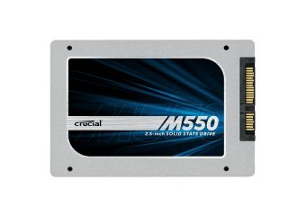 Crucial M550 256GB 2.5 Inch 7mm SSD SATA (with 9.5mm adapter) Internal Solid State Drive CT256M550SSD1