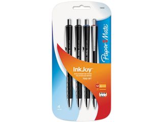 Inkjoy 700Rt Ballpoint Pen, 1.0 Mm, Assorted, 4/Pk