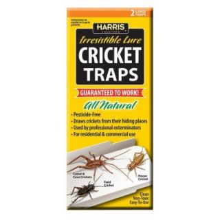 Harris Cricket Traps with 25 Irresistible Lures (2 Pack) CTRP