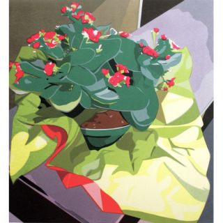 Limited Edition Kalanchoe by Anne Silber Painting Print by Zatista