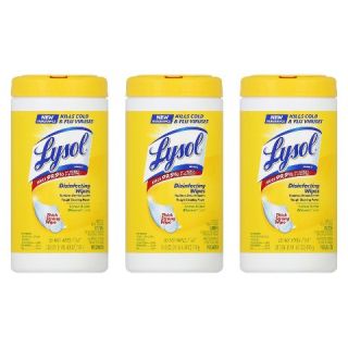 Wipes   LEMON and LIME, 80 Count, 3 Pack