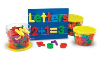 Learning Resources Jumbo Magnetic Letters & Numbers Bundle   Learning and Educational Toys