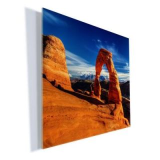Trademark Fine Art 18 in. x 24 in. "Delicate Arch" by Pierre Leclerc Printed Acrylic Wall Art PL0024 1824AC