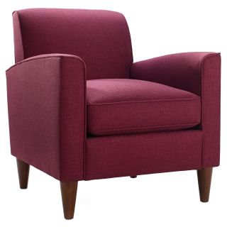 Homeware Felix Club Chair   Raspberry   Accent Chairs