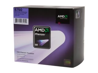 AMD Phenom X3 8750 Toliman Triple Core 2.4 GHz Socket AM2+ 95W HD8750WCGHBOX Processor