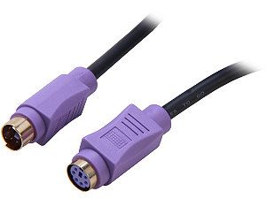 C2G Model 29613 6 ft. Ultima PS/2 Keyboard Extension Cable M F